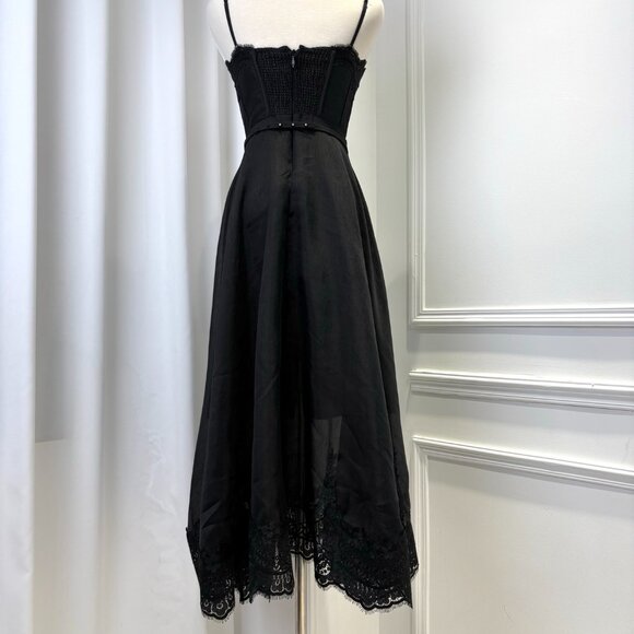 Zimmermann Lace-Trim Corset Picnic Dress - Picture 8 of 12